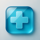 icon_energy_medical_cross_glassy icon preview
