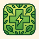 icon_energy_medical_cross_organic_pattern icon preview