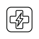 icon_energy_medical_cross_outline icon preview