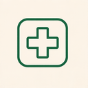 icon_energy_medical_cross_thin icon preview
