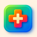 icon_energy_medical_cross_vibrant_colors icon preview
