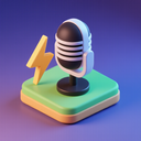 icon_energy_microphone_3d_isometric icon preview