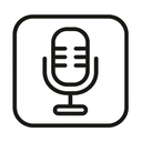 icon_energy_microphone_minimal_outline icon preview