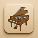 icon_energy_piano_embossed icon preview