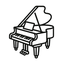 icon_energy_piano_outline icon preview