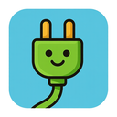 icon_energy_plug_cartoon icon preview
