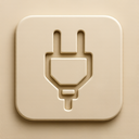 icon_energy_plug_embossed icon preview