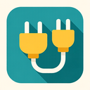 icon_energy_plug_flat_design icon preview