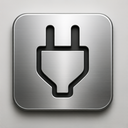 icon_energy_plug_metallic icon preview