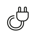 icon_energy_plug_minimal_outline icon preview