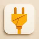 icon_energy_plug_origami icon preview