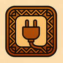 icon_energy_plug_tribal icon preview