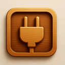 icon_energy_plug_wooden icon preview