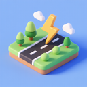 icon_energy_road_3d_isometric icon preview