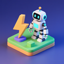 icon_energy_robot_3d_isometric icon preview
