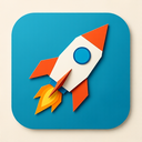 icon_energy_rocket_origami icon preview