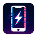 icon_energy_smartphone_digital_glitch icon preview