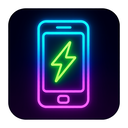 icon_energy_smartphone_neon icon preview