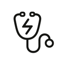 icon_energy_stethoscope_line_art icon preview