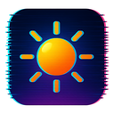 icon_energy_sun_digital_glitch icon preview