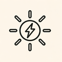 icon_energy_sun_minimal_outline icon preview