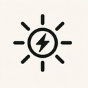 icon_energy_sun_monochrome icon preview