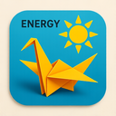 icon_energy_sun_origami icon preview