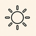 icon_energy_sun_outline icon preview