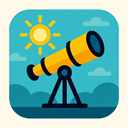 icon_energy_telescope_flat_design icon preview