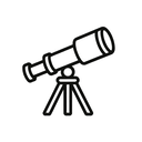icon_energy_telescope_line_art icon preview