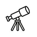 icon_energy_telescope_minimal_outline icon preview