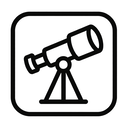 icon_energy_telescope_monochrome icon preview