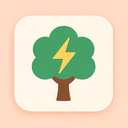 icon_energy_tree_flat_pastel icon preview