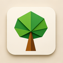 icon_energy_tree_origami icon preview