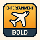 icon_entertainment_airplane_bold icon preview