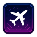 icon_entertainment_airplane_cyberpunk icon preview