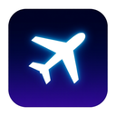 icon_entertainment_airplane_glow_effect icon preview