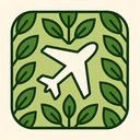 icon_entertainment_airplane_organic_pattern icon preview