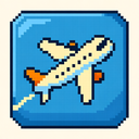 icon_entertainment_airplane_pixel_art icon preview