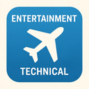 icon_entertainment_airplane_technical icon preview