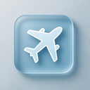 icon_entertainment_airplane_transparent icon preview