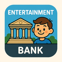 icon_entertainment_bank_cartoon icon preview