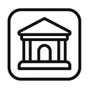 icon_entertainment_bank_monochrome icon preview