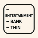 icon_entertainment_bank_thin icon preview