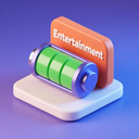 icon_entertainment_battery_3d_isometric icon preview