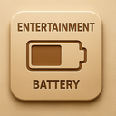 icon_entertainment_battery_embossed icon preview