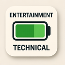 icon_entertainment_battery_technical icon preview