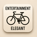 icon_entertainment_bicycle_elegant icon preview