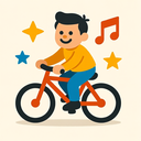 icon_entertainment_bicycle_playful icon preview