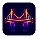 icon_entertainment_bridge_neon icon preview